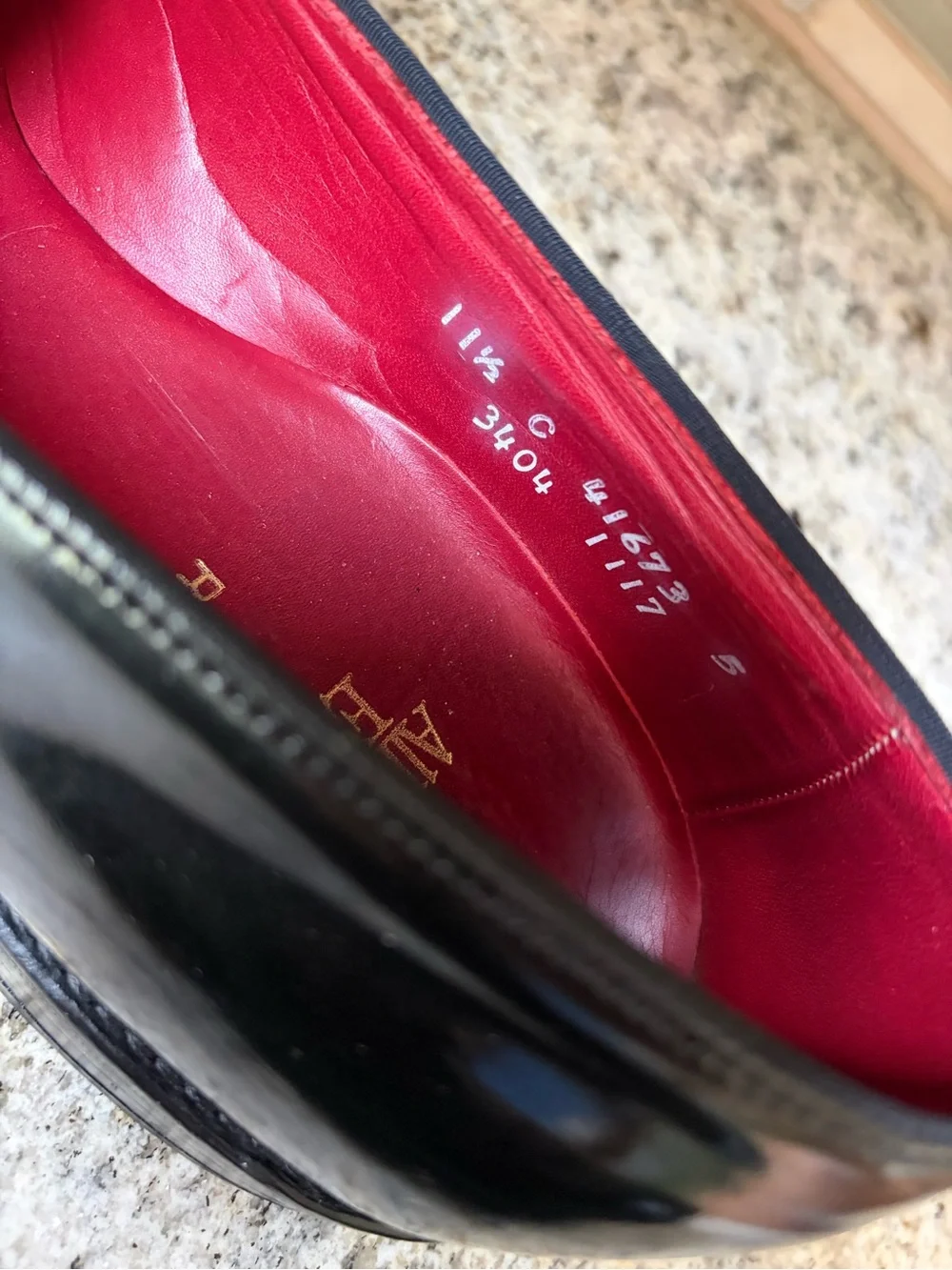 Allen Edmonds Ritz tuxedo shoes size 11.5 C